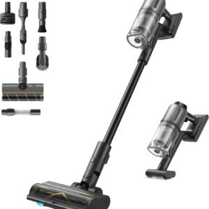 dreame Z30 Cordless Vacuum Cleaner, 28000 PA/310 AW, High Speed Motor, 90 Min Battery Life, H14 HEPA Filter, Dust Detection Technology, Pet Hair Removal