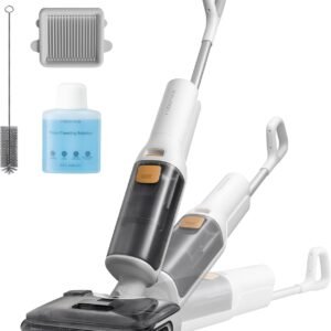 roborock F25 GT Vacuum Cleaner, Complete Floor Cleaner 20 kPa, Wireless Vacuum Cleaner, High Temperature 90 °C, Tilt 180 Degrees, Cleaning Two Edges