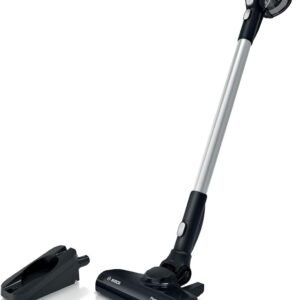 Bosch Electroménager Unlimited 6, BBS611MAT, aspirateur balai sans fil rechargeable, autonomie de 30 min, brosse motorisée, batterie Power for All, accessoires inclus, bleu