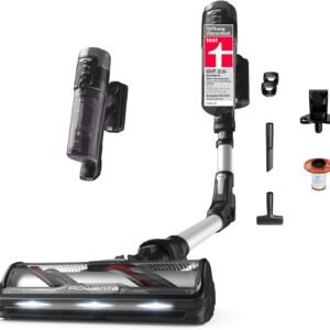 Rowenta X-Force Flex 13.60 RH9A36WV Aspirateur sans Fil sans Fil, modèle Allergique, Puissance de Nettoyage en Profondeur, Articulation Flex, 150 Air Watt, jusqu'à 60 Minutes d'autonomie, fabriqué en