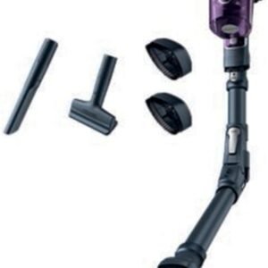 Rowenta X-Force Flex 8.60 Allergie Aspirateur balai sans fil, Multifonction, Puissance 185 W, Batterie amovible 22 V, Jusqu'à 45 min d'autonomie, Tube flexible, Tête d’aspiration éclairée RH9638WO