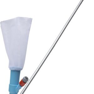 WERKA PRO Aspirateur Piscine avec Filet et Manche Aluminium 1,5m