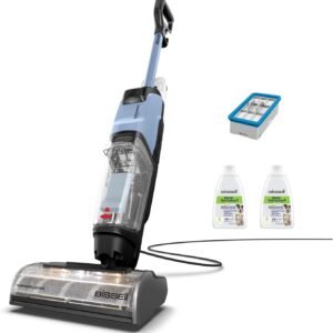 BISSELL CrossWave® EdgeFind, Aspirateur laveur Nettoyage puissant des saletés d'animaux de compagnie, Aspirateur humide avec technologie ZeroGap™, Aspiration et/ou lavage, Multi-surfaces, 4159N