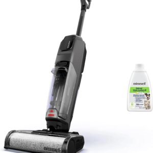 Bissell CrossWave OmniForce, Aspirateur Balai Laveur sans Fil, Aspire & Lave en Même Temps ou Mode Aspiration Uniquement, Nettoyeur Puissant, Nettoyeur a Eau pour Multi-Surfaces, 240m², 3912N