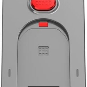 Vistefly Batterie 8 * 2500mAh pour Aspirateur Balai sans Fil V15 Ultra (Version à Double bac doré)