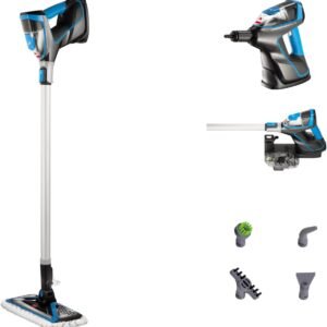 BISSELL PowerFresh Slim Steam, Nettoyeur vapeur 3 en 1, Passe du nettoyeur vapeur pour sols au nettoyeur vapeur portable, Nettoyeur portable léger et multi-usage, Access. inclus, 1600W, 4268N