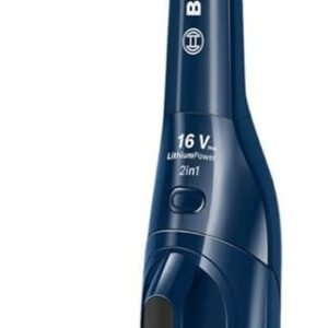 Aspirateur balai sans fil - BOSCH BBHF216 - 16 V max. - Batterie lithium - 36 min - Aspirateur de table intégré - Bleu