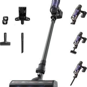 Rowenta X-Pert 7.60 Aspirateur Balai sans Fil, Ultra Léger, Puissant 140W, Polyvalent, Autonomie 45min, Efficace Tous Types de Sols RH6A33WO, Noir