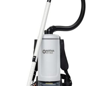 Nilfisk Aspirateur eau et poussière GD10 Back HEPA EU (aspirateur industriel 780 W, grand sac filtrant 5/10 l, cadre de transport ergonomique) 107417927