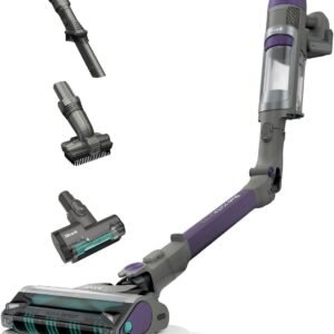 Shark Aspirateur sans Fil PowerDetect, DuoClean Detect, Reverse Clean, aspirateur Anti-emmêlement, léger, avec Accessoires Animaux/multisurface, autonomie 70 Min, Flexible, Gris, IP1251EUT