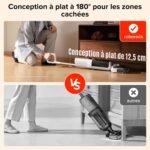 Aspirateur Laveur sans Fil Roborock F25 GT : Nettoyage à Eau Chaude 90°C