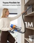 Aspirateur Balai sans Fil SunSare X13 : 600W et 65 Minutes d&rsquo;Autonomie