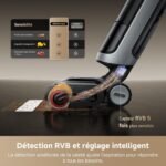 Aspirateur Laveur Dreame H15 Pro Heat : Eau Chaude et Bras IA