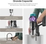 Aspirateur Balai sans Fil Ultenic U18 Pro : 55kPa et 80 Min