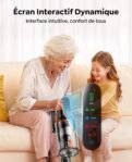 Aspirateur Balai sans Fil Fieety V9 : 50 kPa et 65 Min d&rsquo;Autonomie