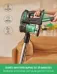 Aspirateur Balai sans Fil Vactidy V8 : Batterie Amovible et 30 Min
