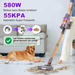 Aspirateur Balai Sans Fil coovy SU7 : L&rsquo;efficacité sans compromis