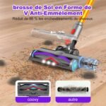Aspirateur Balai Sans Fil coovy SU7 : L&rsquo;efficacité sans compromis