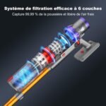 Aspirateur Balai Sans Fil coovy SU7 : L&rsquo;efficacité sans compromis