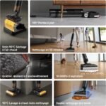 Aspirateur Laveur sans Fil Dreame H12 Pro FlexReach : Nettoyage sous les Meubles