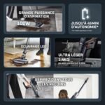 Aspirateur balai sans fil Rowenta X-Pert 6.60 : 45 min et 3-en-1