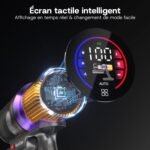 Aspirateur Balai Sans Fil Aodebiao V16 : Puissance et Autonomie Tactile