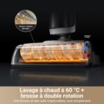 Aspirateur laveur sans fil Dreame H14 Pro : le nettoyage sous les meubles