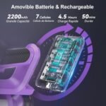 Aspirateur Balai Sans Fil Yassol S10 : 45 KPa pour Tous les Sols