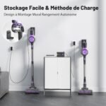 Aspirateur Balai Sans Fil Yassol S10 : 45 KPa pour Tous les Sols