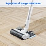 Aspirateur balai laveur sans fil MEDION P400 W : polyvalence et efficacite