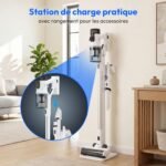 Aspirateur balai laveur sans fil MEDION P400 W : polyvalence et efficacite