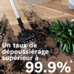 Aspirateur balai sans fil Bosch Unlimited 7 : agile sous les meubles