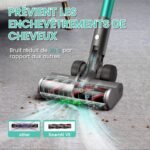 Aspirateur balai sans fil SmartAI V5 : puissant et endurant