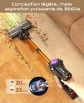 Aspirateur balai sans fil VACTechPro V35 : leger et polyvalent
