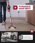 Aspirateur balai avec fil Vexilar C8 : puissant et pratique