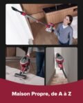 Aspirateur balai avec fil Vexilar C8 : puissant et pratique