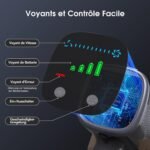 Aspirateur balai sans fil Lubluelu 450W : puissant et silencieux