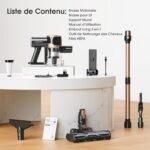 Aspirateur balai sans fil Lubluelu 450W : puissant et silencieux