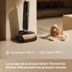 Aspirateur laveur sans fil Dreame H15 Pro FoamWash pour poils d’animaux