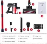 Aspirateur balai sans fil monmecd C702 : léger et polyvalent