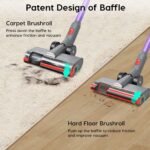 Aspirateur balai sans fil JASHEN V16 : puissant et polyvalent