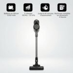 Aspirateur balai sans fil POWELL 2-en-1 : souple et pratique