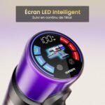 Aspirateur balai sans fil ISWEEPR X7 : puissant et endurant