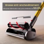 Aspirateur balai sans fil ISWEEPR X7 : puissant et endurant