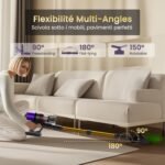 Aspirateur balai sans fil ISWEEPR X7 : puissant et endurant