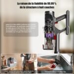 Aspirateur balai sans fil Hearten : puissant et pratique au quotidien