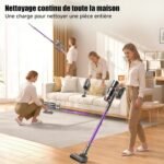 Aspirateur balai sans fil Hearten : puissant et pratique au quotidien
