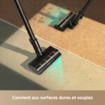 Aspirateur balai sans fil Dreame V20 : précis le long des bords