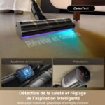 Aspirateur balai sans fil Dreame V20 : précis le long des bords