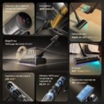 Aspirateur balai sans fil Dreame V20 : précis le long des bords